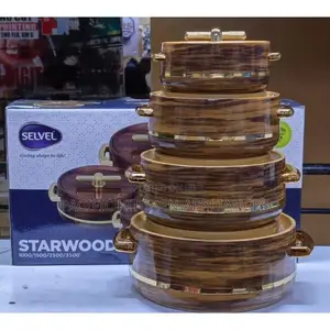 Starwood 4-Piece Insulated Hotpot Bowls Set