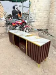 Vituo vya Kisasa vya TV vya futi 5 na 6 vyenye Taa za LED na Droo - 3