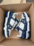 Louis Vuitton Sneakers Bluu za Denim Size 39-45 - 3