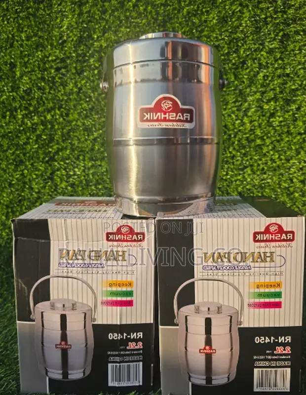 Rashnik RN-1450 Stainless Steel Food Flask | 2.2L - 1