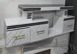 White Marble TV Stand with LED Lights (Up to 50 Inch) - 1