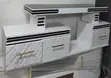 White Marble TV Stand with LED Lights (Up to 50 Inch) - 3
