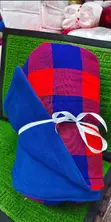 Heavy Fleece Masai Shuka Blanket | 150x200cm | Checked - 4