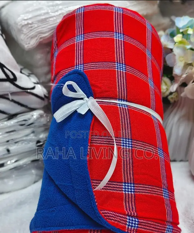 Double Sided Light Fleece Masai Shuka | 150x200cm - 1