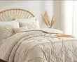 4pc Tufted Duvet Cover Set | 6x6 | Brand New - 2