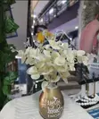Artificial Flowers with Vase | Pink, White, Yellow - 4