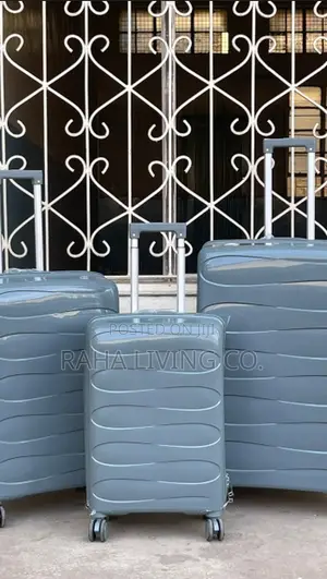 Set ya Vipande 3 vya Samsonite PP Isiyovunjika | Muundo wa Mawimbi | Saizi 2