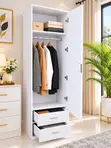 Modern Executive Wooden Wardrobe - 1