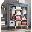 Portable Fabric Wardrobe - 3 Column - 2