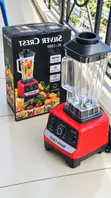 Silver Crest 2L Commercial Blender | 4500W | SC-1589 | Red - 1