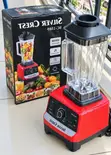 Silver Crest 2L Commercial Blender | 4500W | SC-1589 | Red - 2