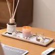 Aromatherapy Candle & Reed Diffuser Gift Set - Vanilla Scent - 2