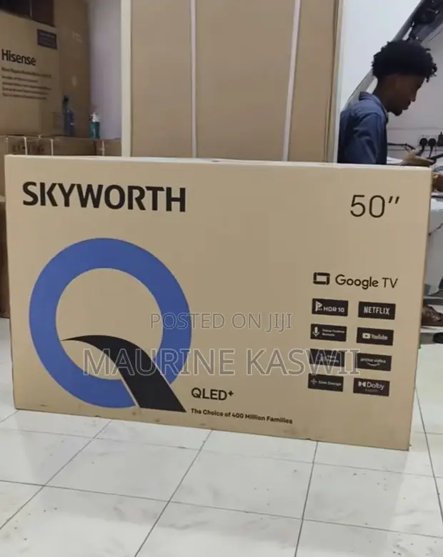 Skyworth 50" QLED Google TV - 1