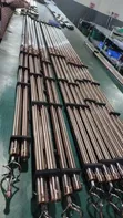 Bronze Adjustable Double Curtain Rod Set (2 Meter) - 2