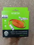 Oraimo SpeedLine 4 Magnetic 2-in-1 Fast Charge Cable (OCD-176) - 1