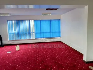 Home Interiors Blue Vertical Blinds