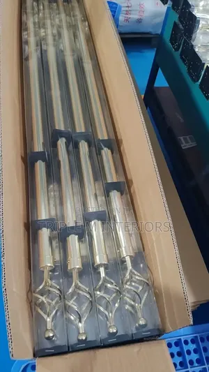 Ushikio wa Pazia wa Double wa Ubora unaoweza Kupanuliwa (2m) na Vifaa