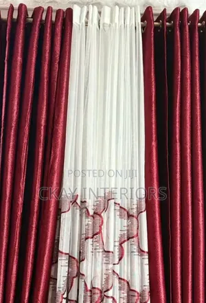 Soft Plain Curtains - Brand New