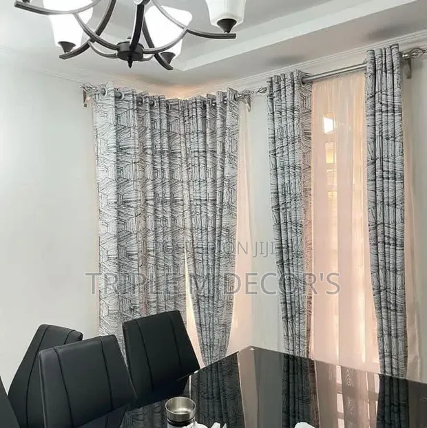 Grommet Window Curtains - 1