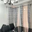 Grommet Window Curtains - 1