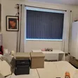 Privacy Vertical Curtain Blinds for Windows - 1