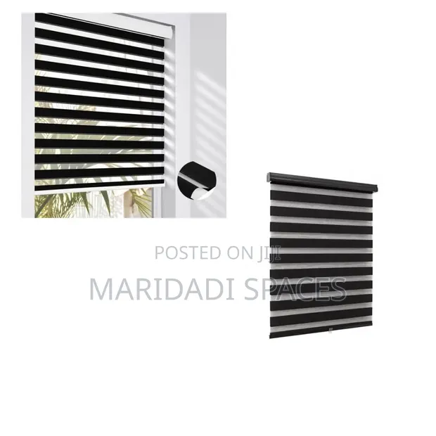 Elegant Zebra Day & Night Blind - Modern Privacy Shade - 1
