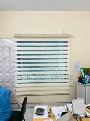 Double Layer Zebra Roller Blind - Adjustable Sunlight