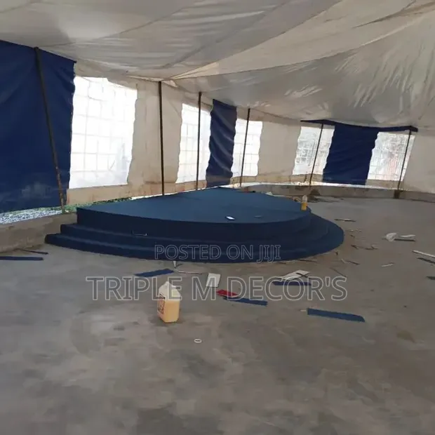 Quality 4mm Deep Blue Delta Floor Carpet - 1