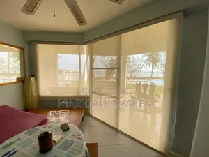 Outdoor Sunscreen Roller Shade - Heat & Sunblock