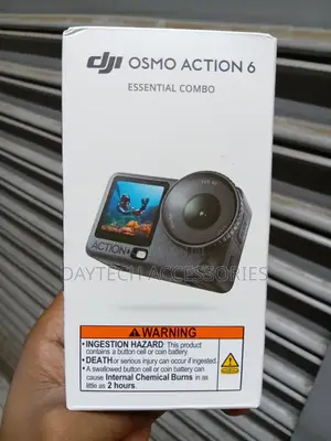 DJI Osmo Action 6 Kamera ya 8K Isiyo na Maji