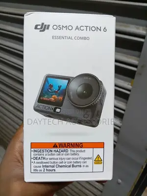 DJI Osmo Action 6 Essential Combo Kamera ya Action