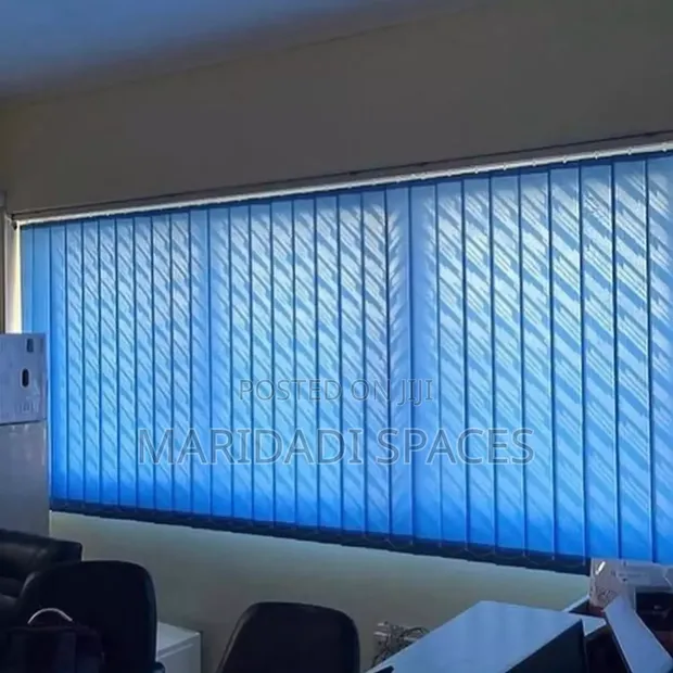Luxury Vertical Window Blinds - UV Protection & Heat Control - 1