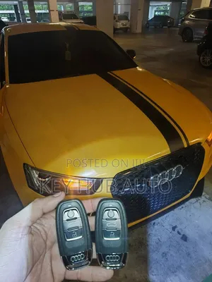 Audi A6/Q7 Push Button Car Keys - Mpya Kabisa