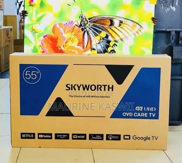 Skyworth 55" 4K UHD Smart TV - 1