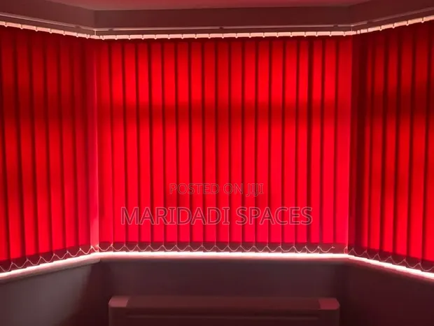 Office Partition Vertical Blinds - Sound Reduce & Privacy - 1