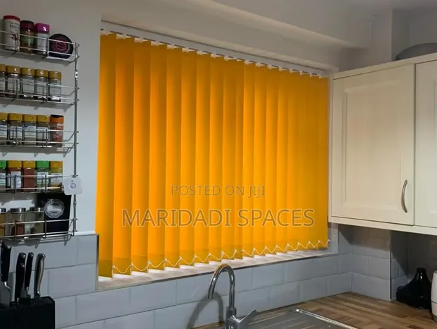 Fabric Vertical Blinds for Office Windows & Sliding Doors - 1
