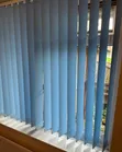 Modern Fabric Vertical Blinds - Light Filtering & Washable - 2