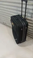 68cm Black Fabric Suitcase - 1