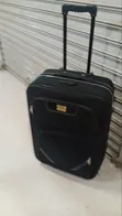 68cm Black Fabric Suitcase - 2