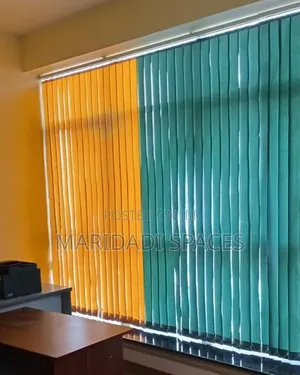 Large Window Vertical Blinds - Home Interiors