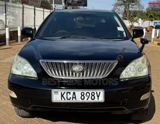 Toyota Harrier 2.4 2008 Nyeusi - 1