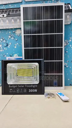 60W Solar Floodlight yenye Remote Control