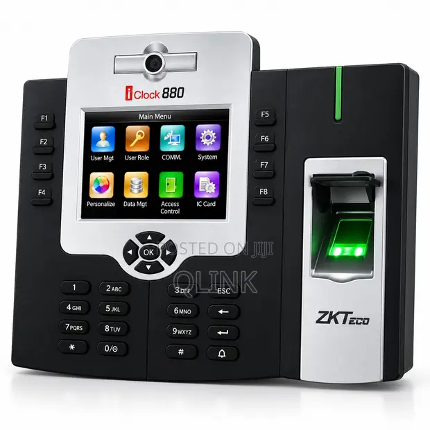 ZKTeco iClock 880 Access Control & Time Attendance Reader - 1