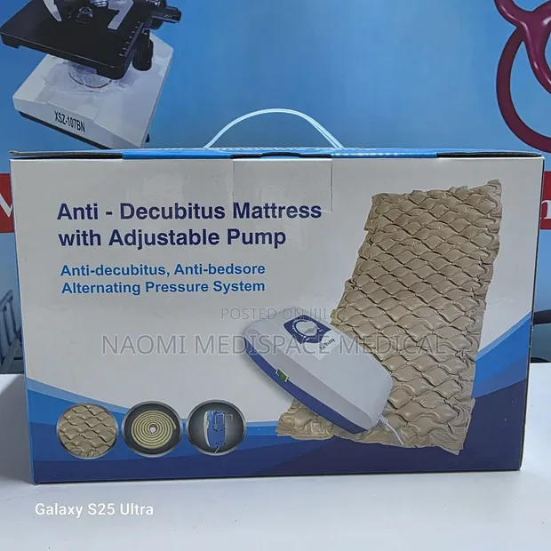 Alternating Air Pressure Bubble Mattress with Pump - 1