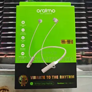 Oraimo Necklace Lite Wireless Neckband Headphones - White