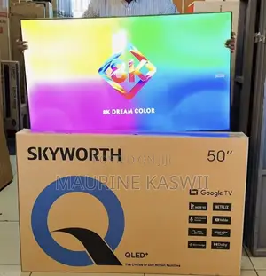 Skyworth 50" QLED 4K Smart TV (2026)