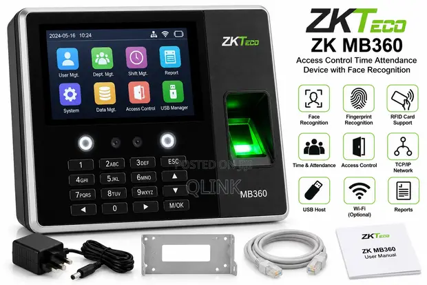 ZKTeco MB360 Access Control & Time Attendance - 1