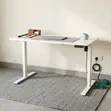 1.2M White Electric Standing Desk - 3
