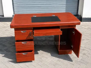 Executive Wooden Office Desk with Drawers - Brand New