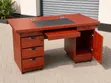 Premium Executive Office Desk with Storage - 1